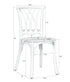 Chivari Kids White ToughResin™ Willow Chair CWRW-KID-ZG-T