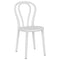 Chivari Kids Cool White Resin Bentwood Festive Chair CBFRW-KID-ZG-T