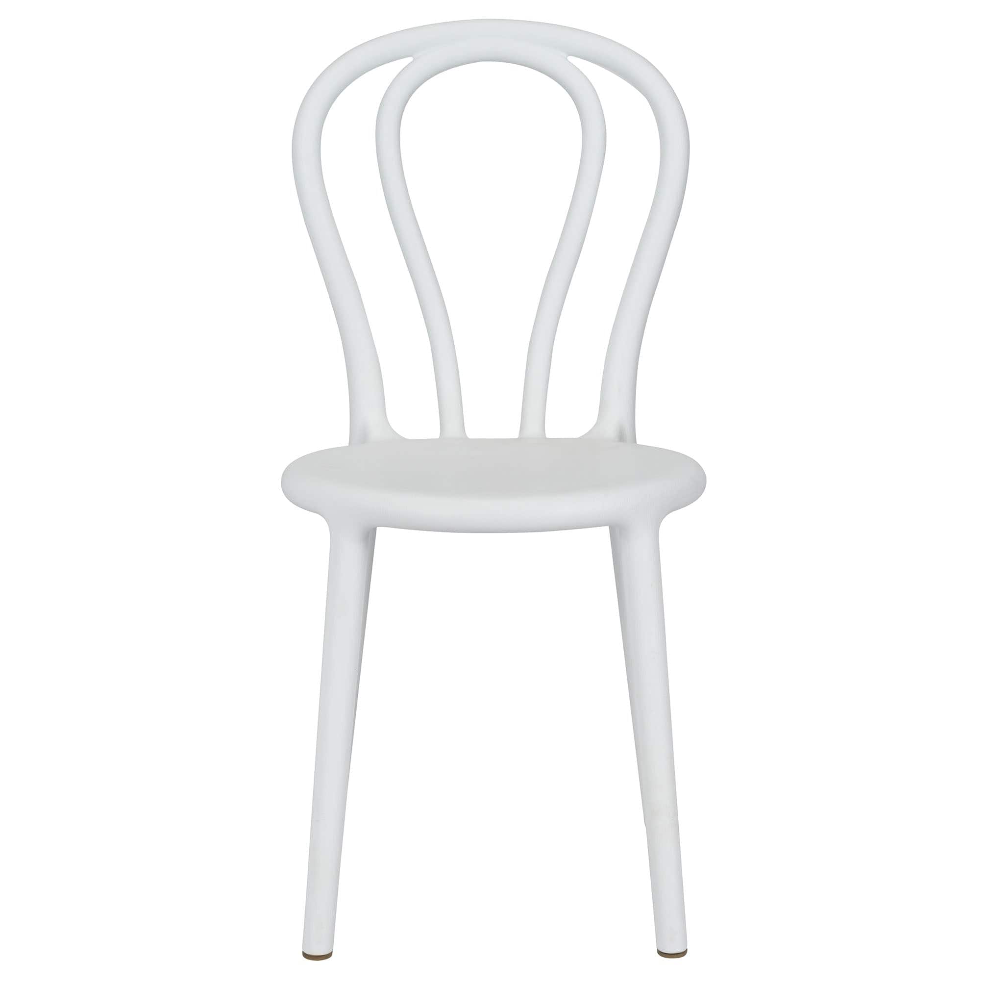 Chivari Kids Cool White Resin Bentwood Festive Chair CBFRW-KID-ZG-T
