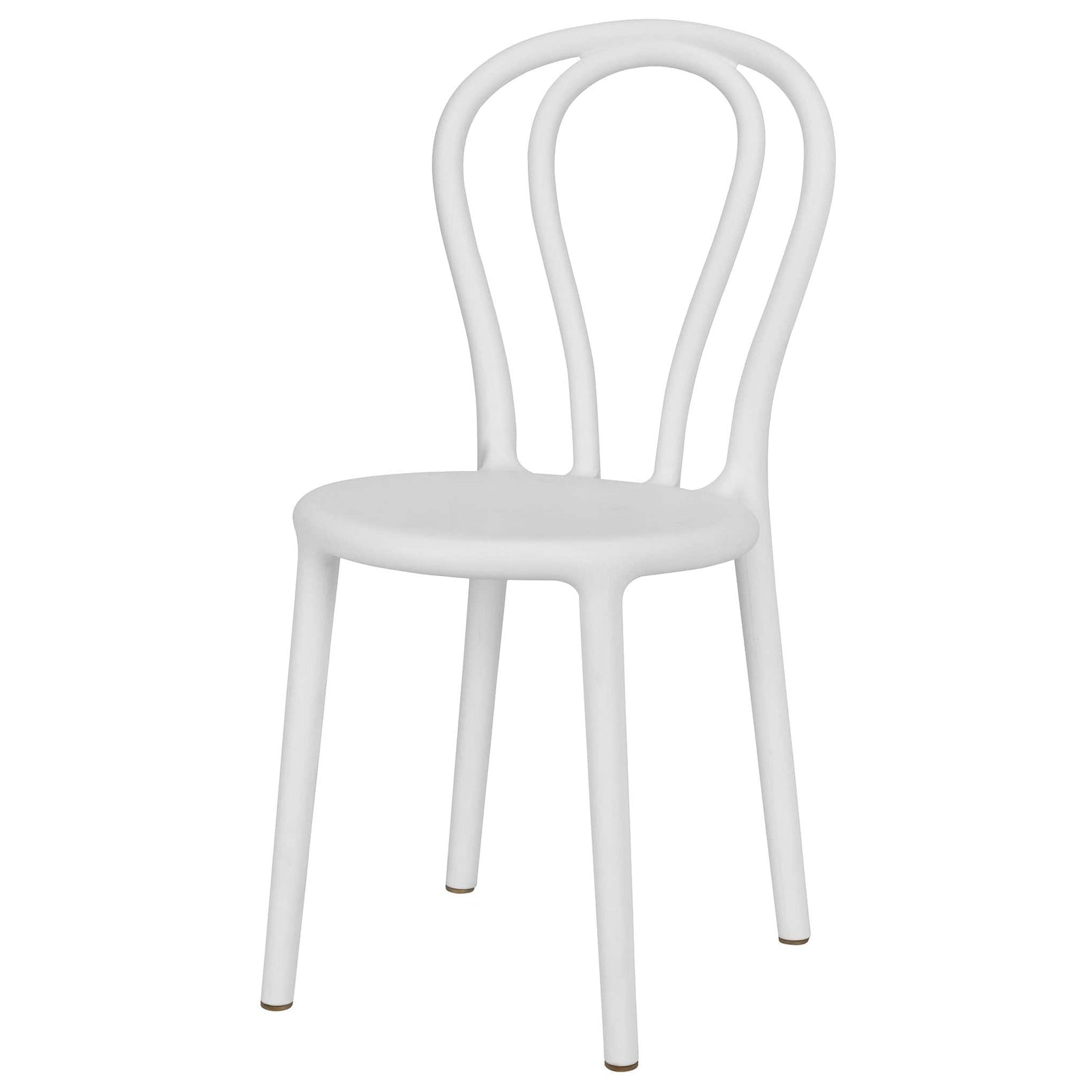 Chivari Kids Cool White Resin Bentwood Festive Chair CBFRW-KID-ZG-T