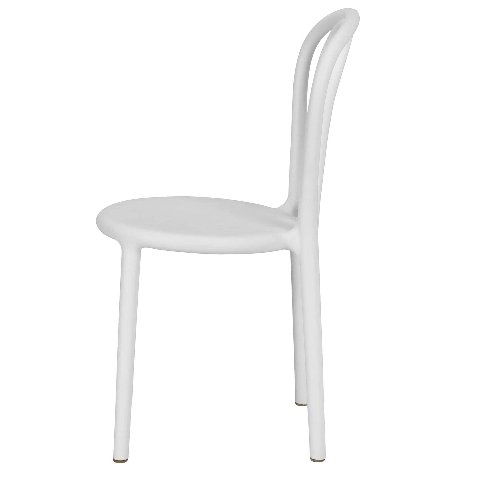 Chivari Kids Cool White Resin Bentwood Festive Chair CBFRW-KID-ZG-T