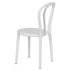 Chivari Kids Cool White Resin Bentwood Festive Chair CBFRW-KID-ZG-T