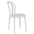 Chivari Kids Cool White Resin Bentwood Festive Chair CBFRW-KID-ZG-T