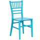 Chivari Kids Blue ToughResin™ Chiavari Chair CCRBLU-KID-CX-T