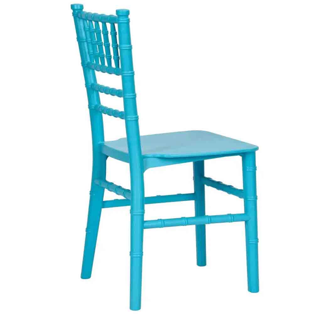 Chivari Kids Blue ToughResin™ Chiavari Chair CCRBLU-KID-CX-T