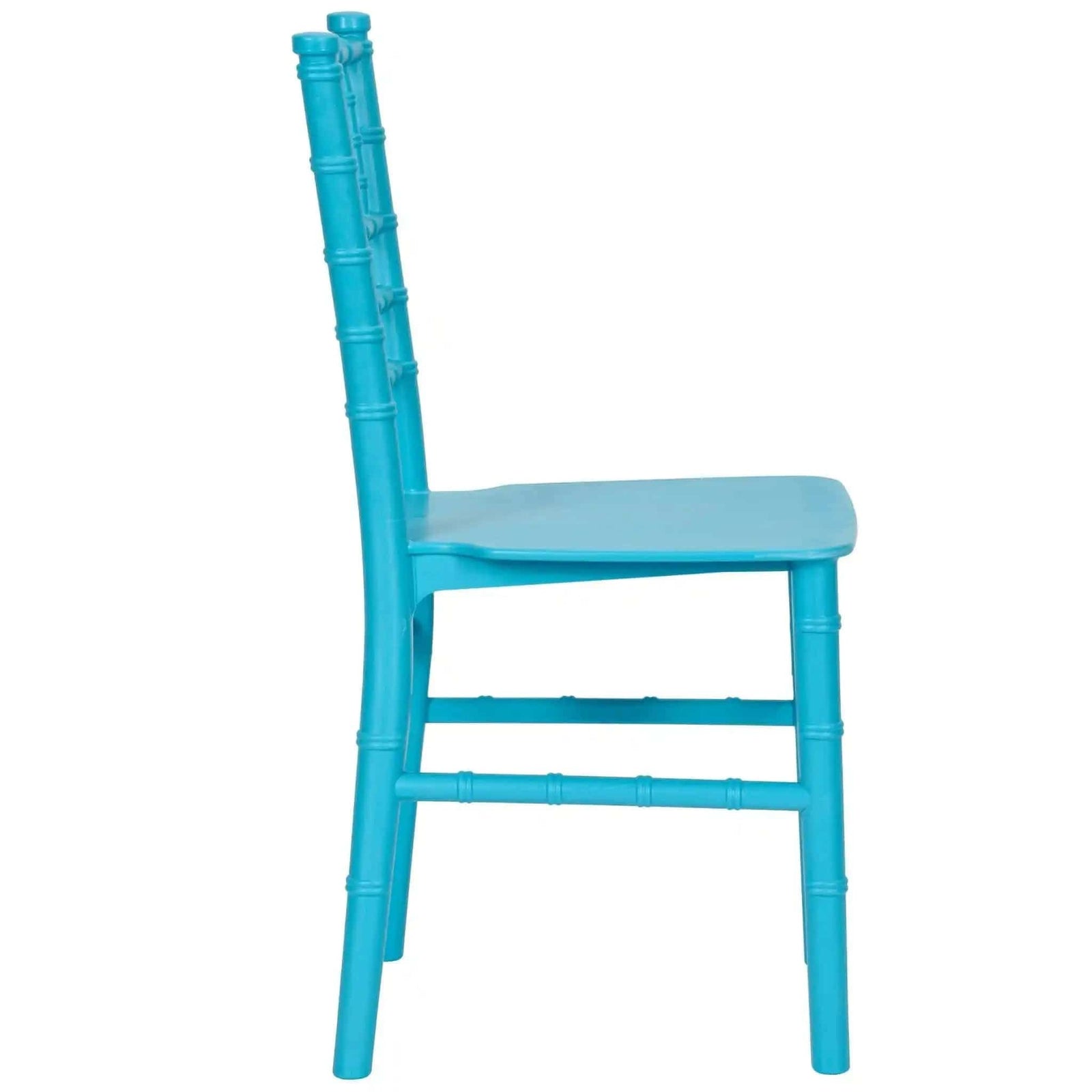 Chivari Kids Blue ToughResin™ Chiavari Chair CCRBLU-KID-CX-T