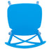 Chivari Kids Blue ToughResin™ Cross Back Chair CXRBLU-KID-ZG-T