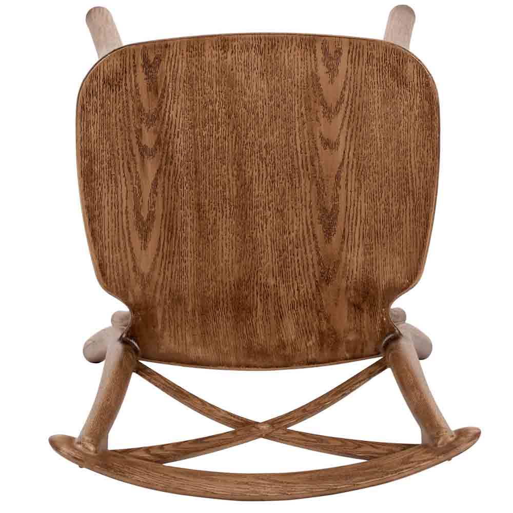 Chivari Kids Chestnut ToughResin™ Cross Back Chair CXRC-KID-ZG-T