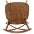 Chivari Kids Chestnut ToughResin™ Cross Back Chair CXRC-KID-ZG-T