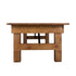 Chivari Kids 72″ x 30″ (6 Foot ) Chestnut Rectangle Straight Leg Farm Table TFARMRT7230-CHESTNT-SLGKID-AX-T