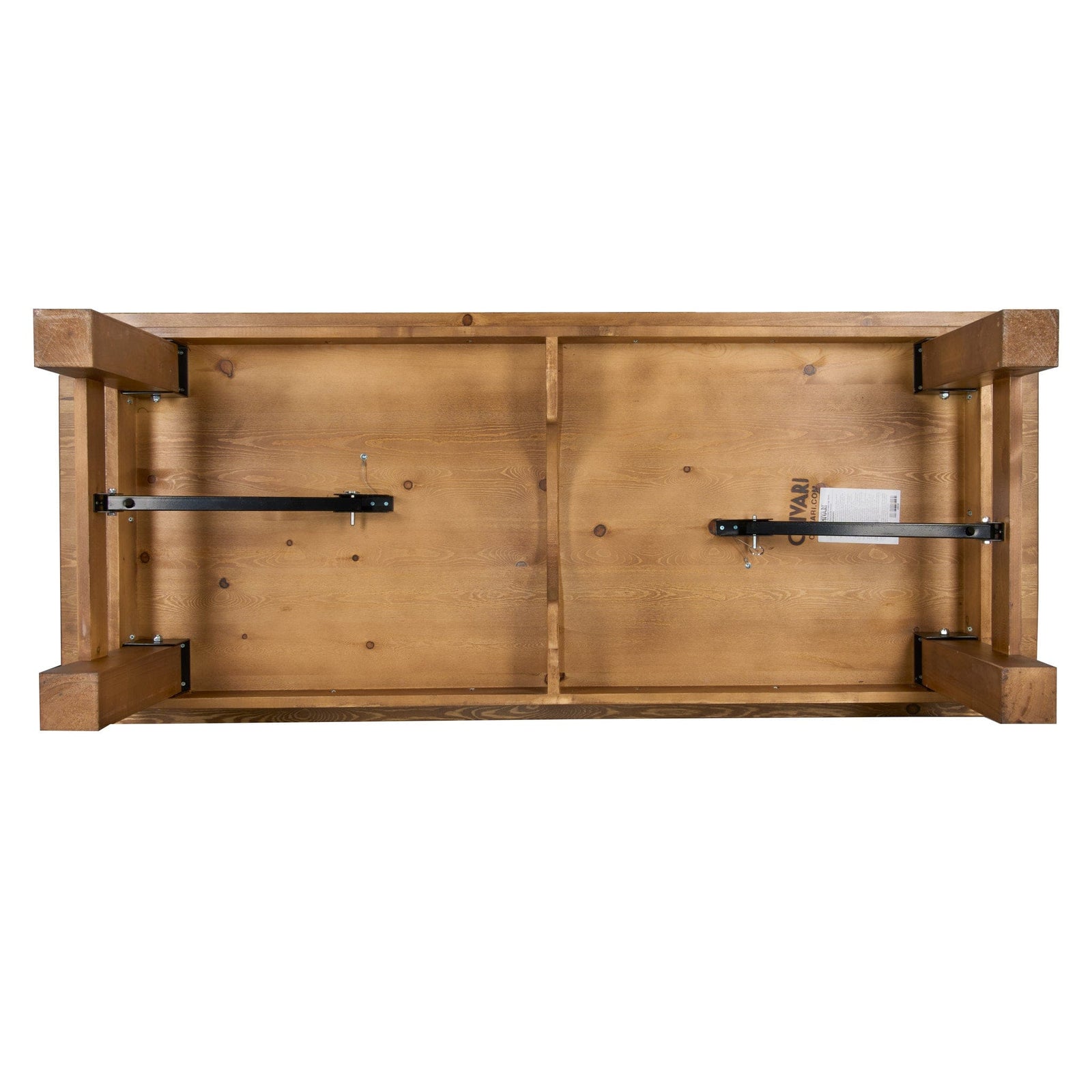 Chivari Kids 72″ x 30″ (6 Foot ) Chestnut Rectangle Straight Leg Farm Table TFARMRT7230-CHESTNT-SLGKID-AX-T