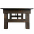 Chivari Kids 72″ x 30″ (6 Foot ) Fruitwood Rectangle Straight Leg Farm Table TFARMRT7230-FRTWOOD-SLGKID-AX-T