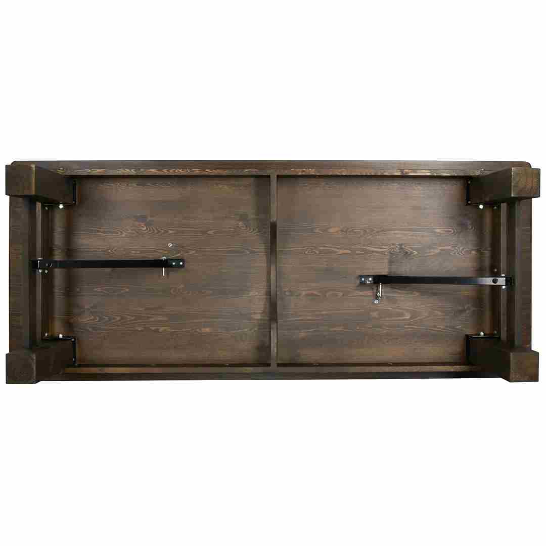 Chivari Kids 72″ x 30″ (6 Foot ) Fruitwood Rectangle Straight Leg Farm Table TFARMRT7230-FRTWOOD-SLGKID-AX-T