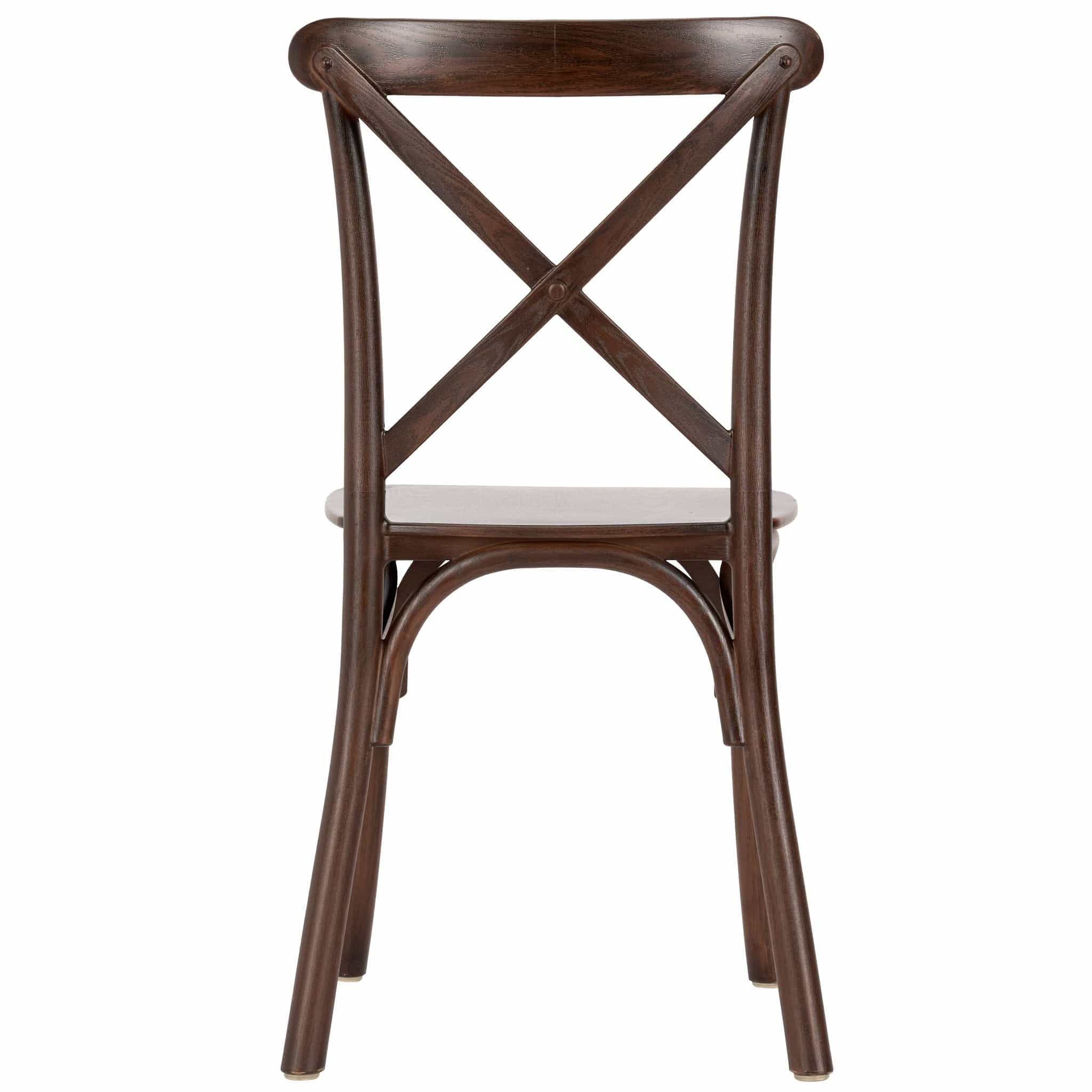 Chivari Kids Fruitwood ToughResin™ Cross Back Chair CXRF-KID-ZG-T