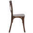 Chivari Kids Fruitwood ToughResin™ Cross Back Chair CXRF-KID-ZG-T