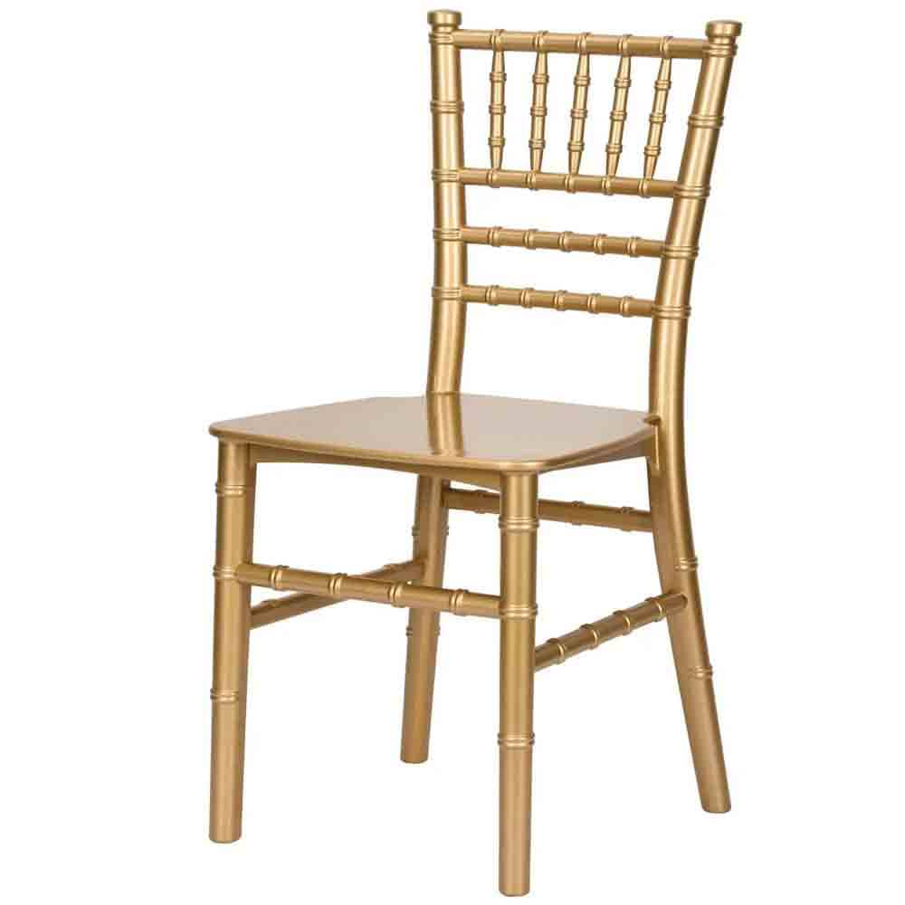 Chivari Kids Gold ToughResin™ Chiavari Chair CCRG-KID-CX-T