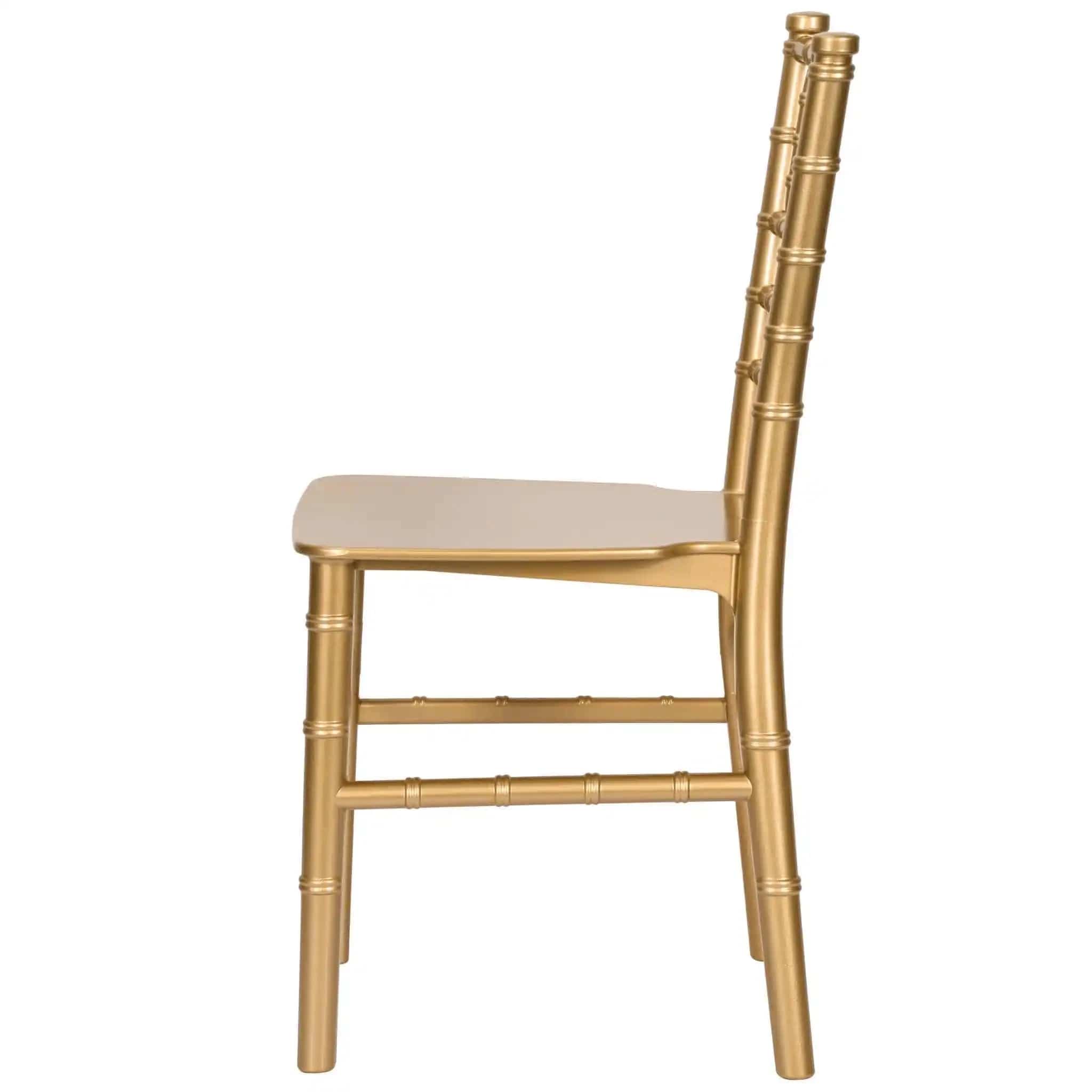 Chivari Kids Gold ToughResin™ Chiavari Chair CCRG-KID-CX-T