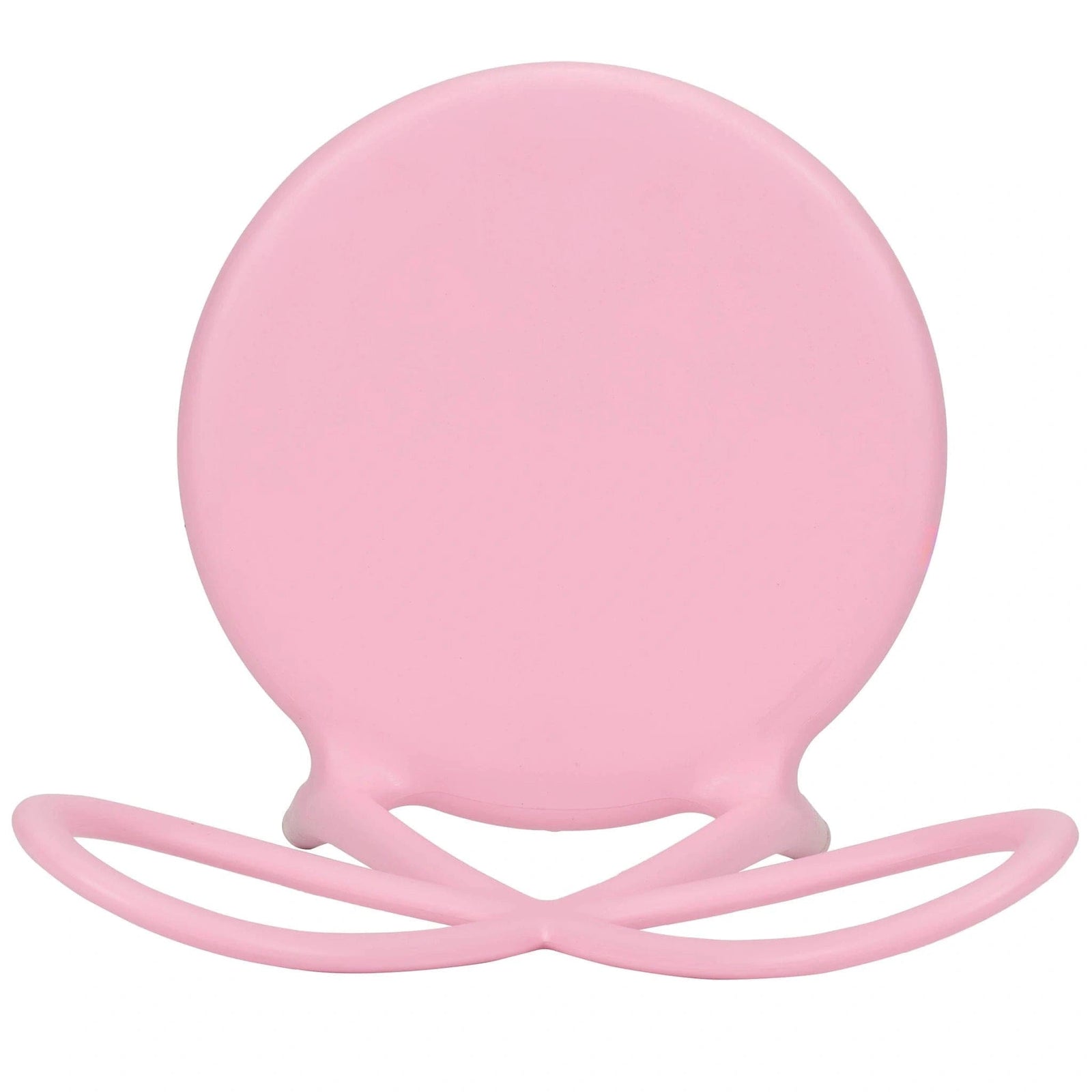 Chivari Kids Pink Resin Bow Chair with Round Seat CBORP-KID-ZG