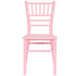 Chivari Kids Pink BasicResin™ Chiavari Chair CCRP-KID-CX-T