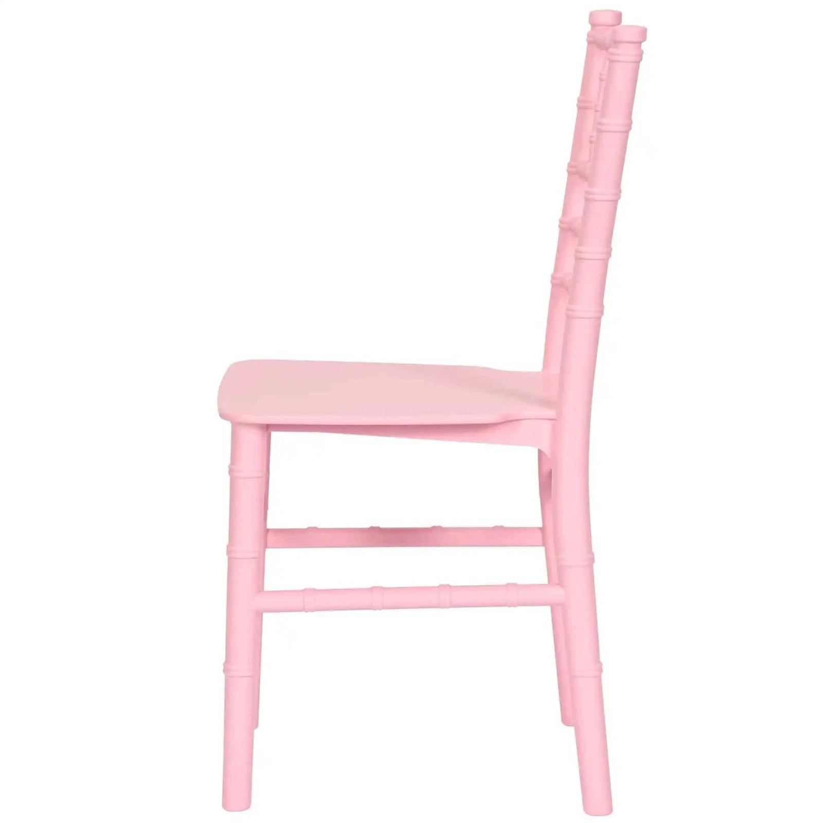 Chivari Kids Pink BasicResin™ Chiavari Chair CCRP-KID-CX-T