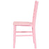Chivari Kids Pink BasicResin™ Chiavari Chair CCRP-KID-CX-T