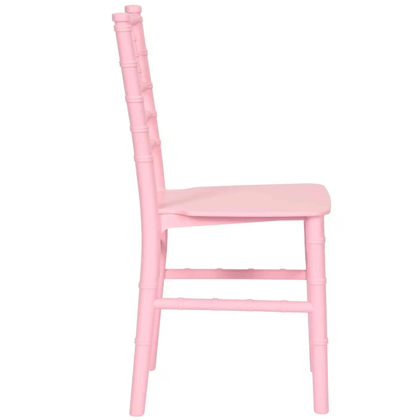 Chivari Kids Pink BasicResin™ Chiavari Chair CCRP-KID-CX-T