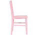 Chivari Kids Pink BasicResin™ Chiavari Chair CCRP-KID-CX-T