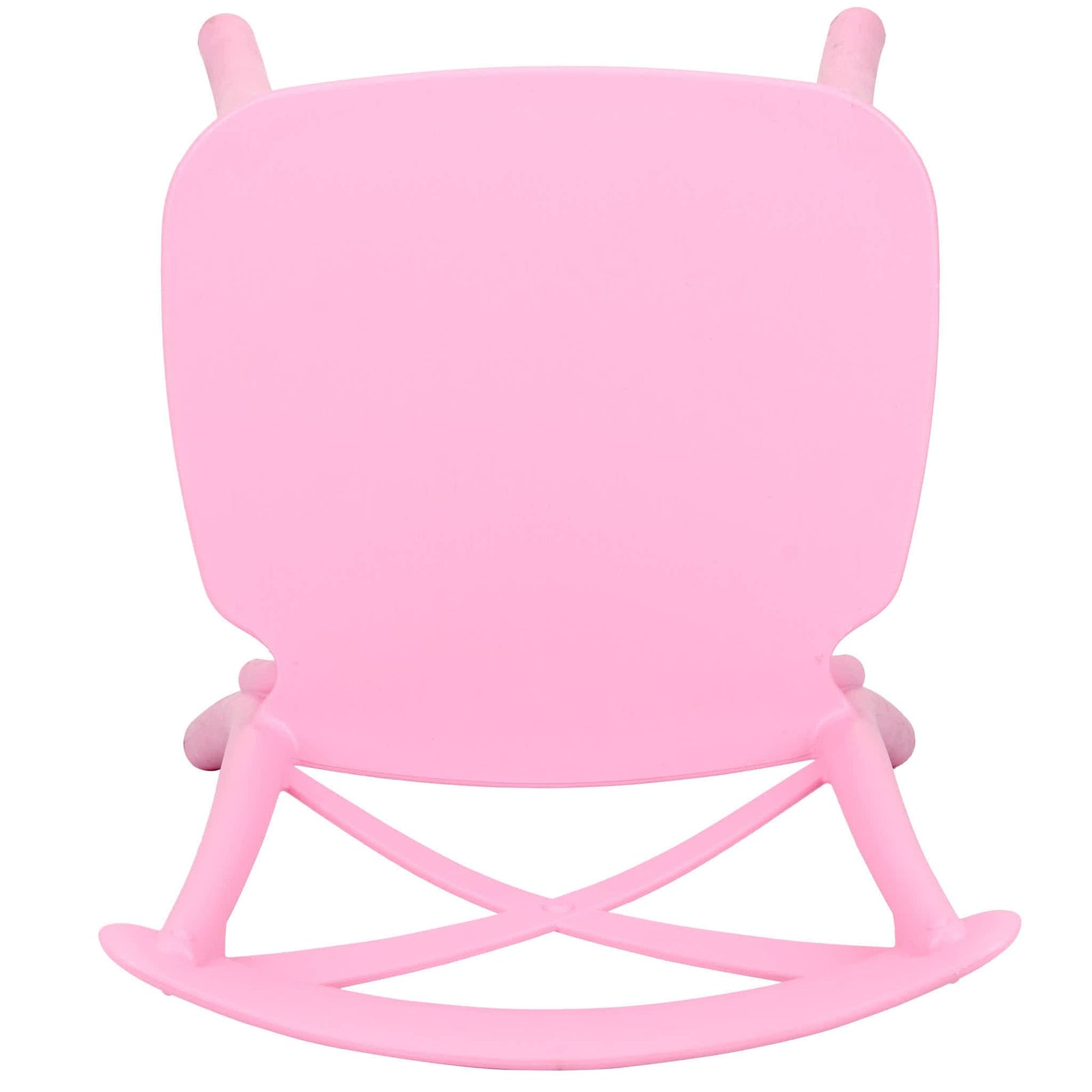 Chivari Kids Pink ToughResin™ Cross Back Chair CXRP-KID-ZG-T