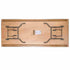 Chivari Kids 72" x 30" (6 Foot) Gray Rectangle Plywood Table TPLYRT7230MG-KID-AX-T