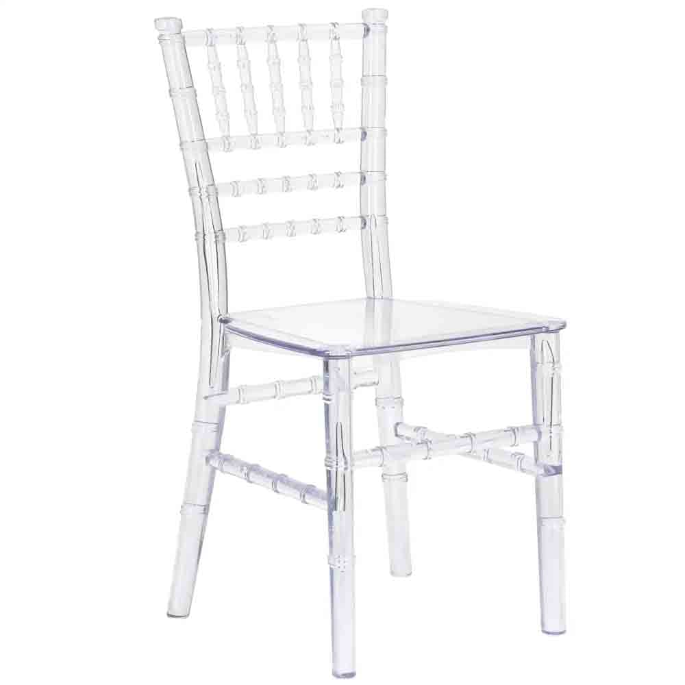 Chivari Kids Clear BasicResin™ Chiavari Chair CCRC-KID-CX-T