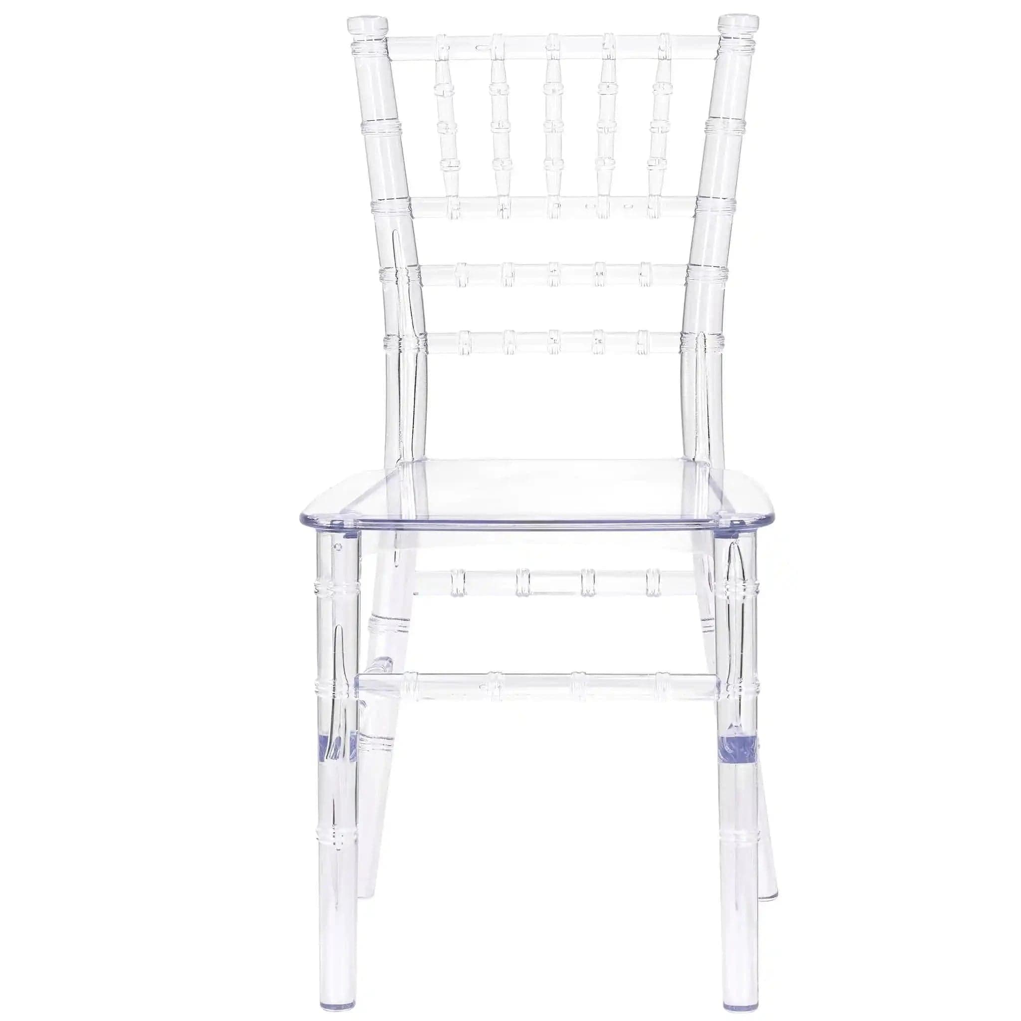 Chivari Kids Clear BasicResin™ Chiavari Chair CCRC-KID-CX-T