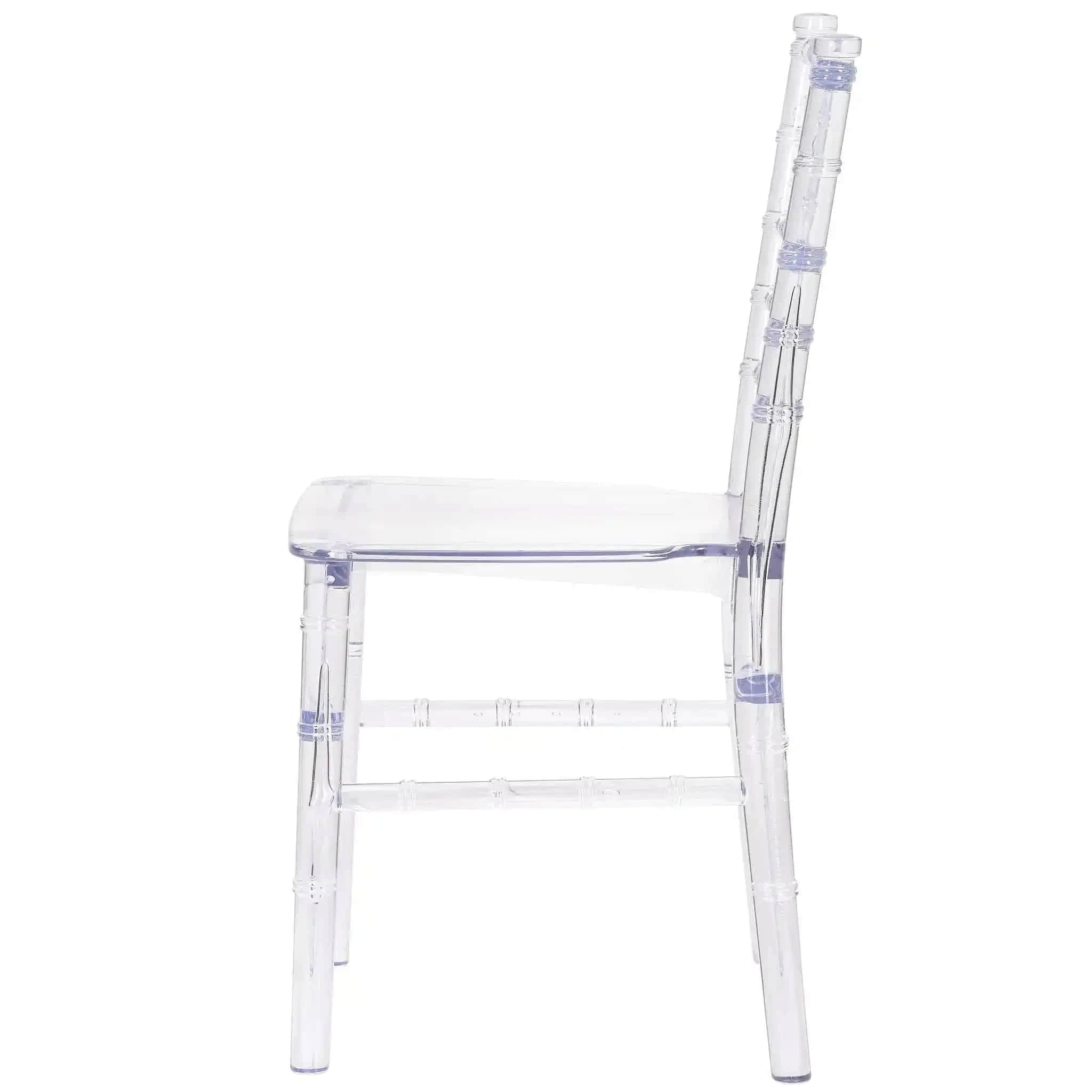 Chivari Kids Clear BasicResin™ Chiavari Chair CCRC-KID-CX-T