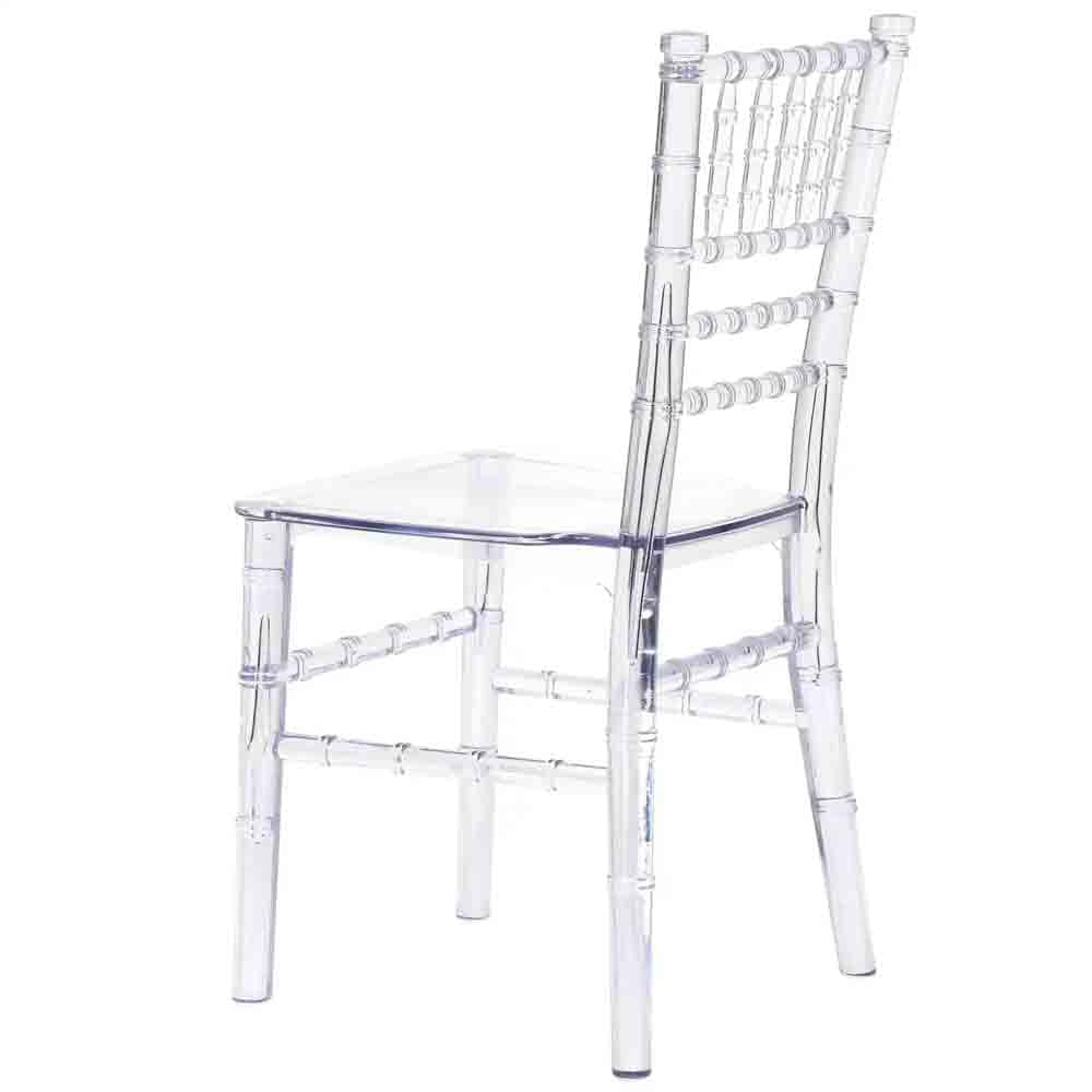 Chivari Kids Clear BasicResin™ Chiavari Chair CCRC-KID-CX-T