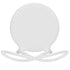Chivari Kids White Resin Bow Chair with Round Seat CBORW-KID-ZG
