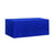 Chivari.com 48" x 24" x 29"H Royal Blue Fitted Expo Table Cover Premium 180 GSM Polyester L-EXPOCVR4824x29H-RBLU-CB-SX