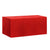 Chivari.com 48" x 24" x 41"H Red Fitted Expo Table Cover Premium 180 GSM Polyester L-EXPOCVR4824x41H-RD-CB-SX