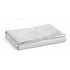 Chivari.com 72" x 24" x 29"H Silver Fitted Expo Table Cover Premium 180 GSM Polyester L-EXPOCVR7224x29H-SIL-CB-SX