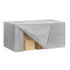Chivari.com 96" x 24" x 29"H Silver Fitted Expo Table Cover Premium 180 GSM Polyester L-EXPOCVR9624x29H-SIL-CB-SX