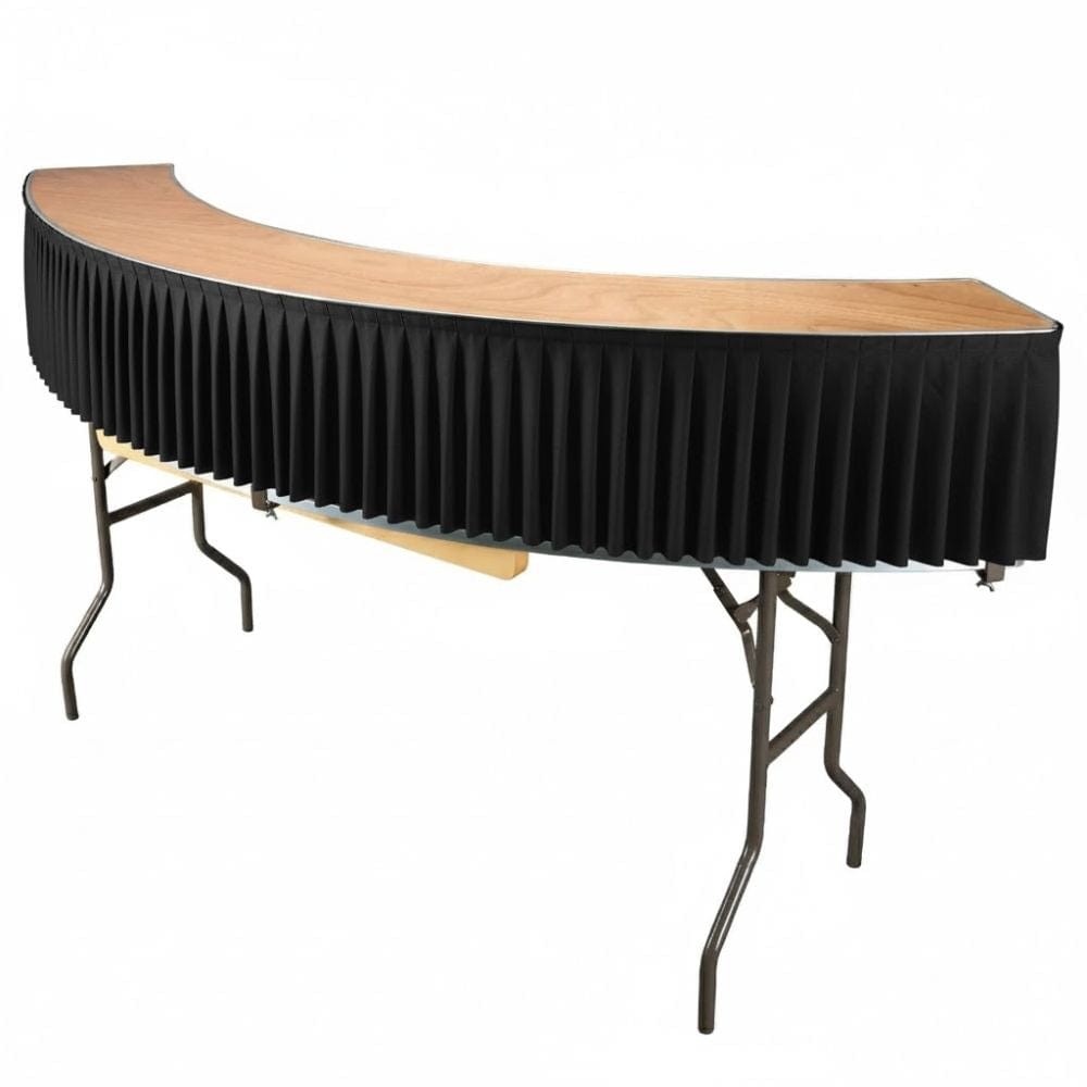 Chivari Black Bar Top Linen Skirt for 84