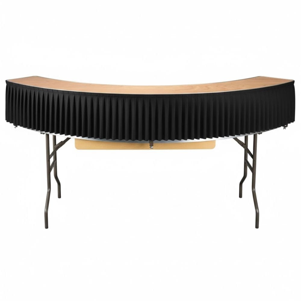 Chivari Black Bar Top Linen Skirt for 84