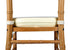 Chivari Dark Natural ToughWood™ Chiavari Chair CCWND-ZG-T