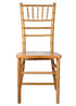 Chivari Dark Natural ToughWood™ Chiavari Chair CCWND-ZG-T
