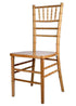 Chivari 40 Chair Pack Dark Natural ToughWood™ Chiavari Chair CCWND-ZG-T-40