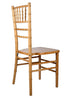 Chivari Dark Natural ToughWood™ Chiavari Chair CCWND-ZG-T