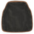 Chivari Light Brown 1.75" Thick Fabric Panel Back Chiavari Chair Cushion and SlipNot™ Technology CUSHPANFAB-LBN-A