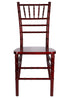 Chivari Mahogany Red Wine ToughWood™ Chiavari Chair CCWM-ZG-T