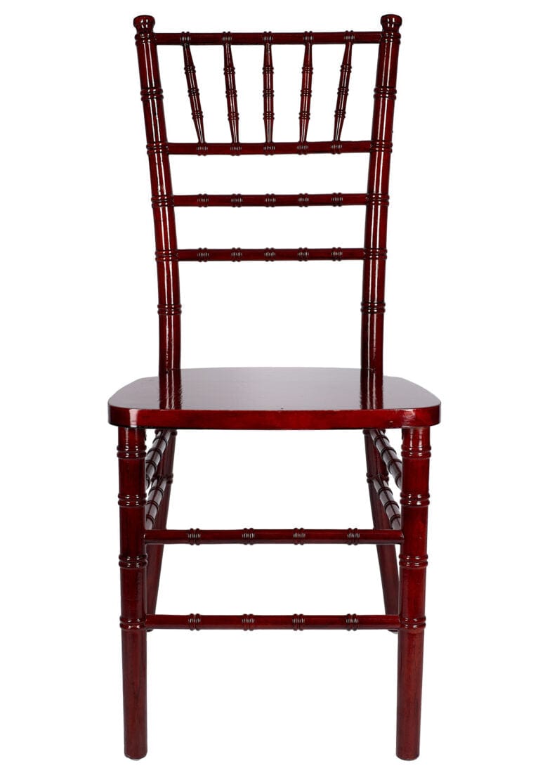 Chivari 40 Chair Pack Mahogany Red Wine ToughWood™ Chiavari Chair CCWM-ZG-T-40