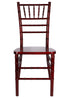 Chivari 40 Chair Pack Mahogany Red Wine ToughWood™ Chiavari Chair CCWM-ZG-T-40