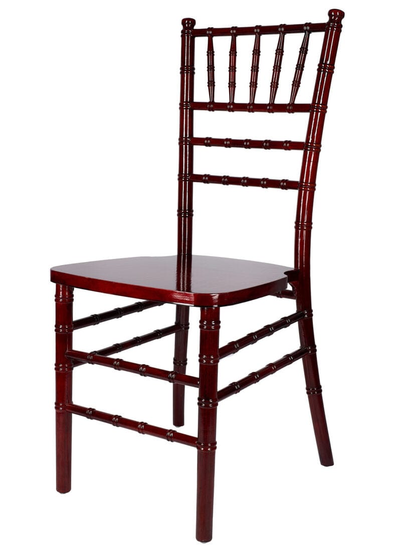 Chivari Mahogany Red Wine ToughWood™ Chiavari Chair CCWM-ZG-T