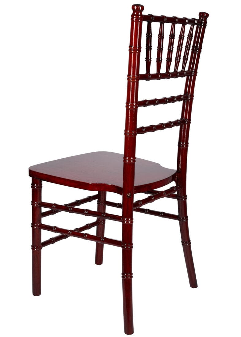 Chivari 40 Chair Pack Mahogany Red Wine ToughWood™ Chiavari Chair CCWM-ZG-T-40